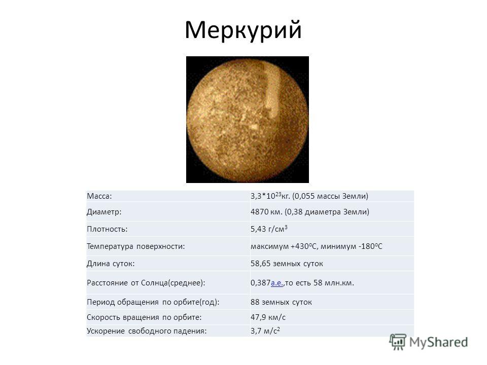 Ускорение свободного меркурия. Плотность планеты Меркурий. Меркурий Планета солнечной системы цвет. Диаметр Меркурия в диаметрах.