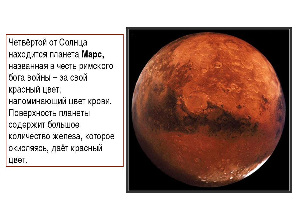 Марс планета презентация 10 класс