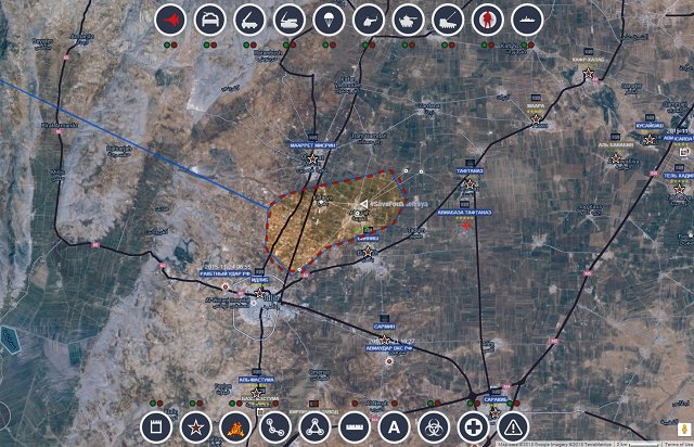 Обзор карты боевых действий в Сирии 26 ноября 2015 года