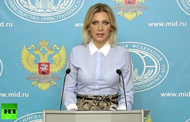 Брифинг для прессы официального представителя МИД РФ Марии Захаровой 10.12.2015