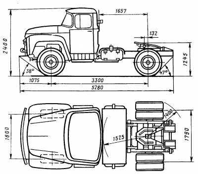 Зил самосвал габариты машины